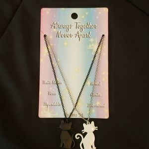 New Black and White Friendship Necklaces